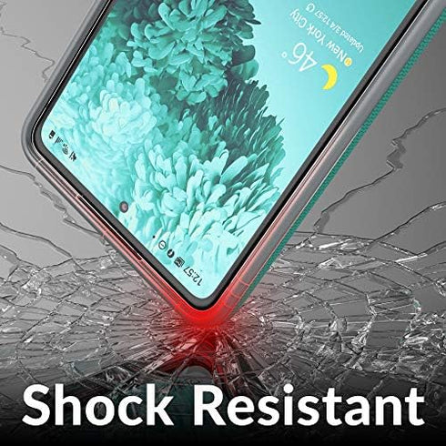 Crave Dual Guard Shockproof Protection Case for Samsung Galaxy S20 FE 5G, Mint - Dual Layer, TPU/PC...