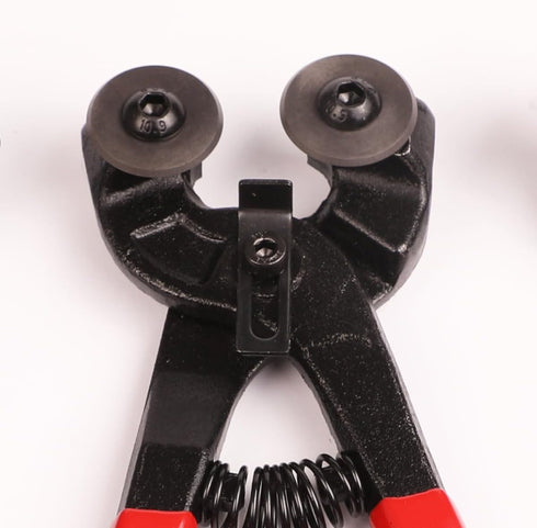 Glass Tile Nippers - Heavy Duty Wheeled Glass Mosaic Nipper & Hd Ceramic Tile Nipper, Tile Cutter Pliers Soft-grip Handle - Shapping Plier, Nipper...