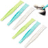 6 PCS Plastic Scraper Tool, Cleaning Scraper Tool Kitchen Perfect for Removing Stickers and Labels, Opener, Multipurpose Stiff Scraper Cleaning Gu...