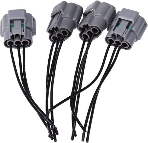 Ignition Coil Connector Plug Wiring Harness Pigtail Replacement for Nissan Altima 2007-2015 Nissan Sentra 2000-2012 (4-Pack)...