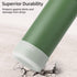koodee Water Bottle-16 oz Stainless Steel Double Wall Vacuum Insulated Sports Water Bottle with Straw for Girls and Boy (Grass Green)...