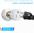 E26/ E27 3 Prong Light Bulb Socket Adapter, Polarized Light Socket Outlet, Light Socket to Plug Adapter Socket Converter, Light Bulb Plug Adapter ...
