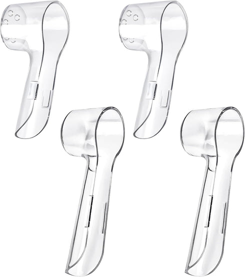 8 Pack Toothbrush Cover for Protecting Oral-B Replacement Brush Heads Electric Toothbrush, Portable Travel Brush Heads Caps, Convenience for Trave...