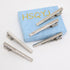 5 Pcs Classic Tie Clips Set Regular Ties Necktie Wedding Business Tie Bar Clips Fashion Jewelry for Men Boy Gold Blue Black Silver...
