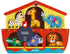 Janod 6 Piece Noah’s Ark Puzzle Themed Wooden Peg Colorful Jigsaw Puzzle - Encourages Shape Recognition, Dexterity, and Language Development - Pre...