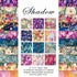DESEACO 6x6 Floral Scrapbook Paper, 24 Sheets, Single-Sided, Cardstock...