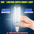 25W LED Corn Llight E26 Bulbs 300Watts Equivalent 4434 Lumens E39 Mogul Base 6000K Daylight Lamp Bulb AC100-277V Large Area Lighting for Storage R...
