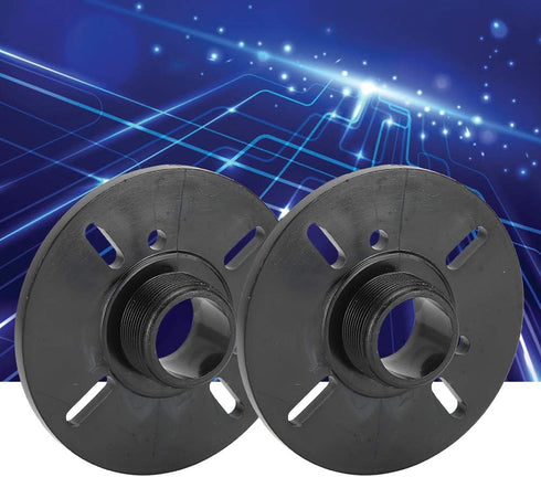 2PCS Treble Louderspeaker Horn Adapter Speaker Universal Treble Horn Adapter External Thread Speaker Adapter ABS for Speaker......