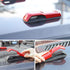 CheroCar JL JT Engine Hood Hinge Cover Decoration Cover Stickers Exterior Accessories for Jeep Wrangler JL 2018-2021, for 2020-2021Jeep Gladiator ...