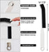 3pcs Gap Cleaning Brush, Hard Bristle Crevice Cleaning Brushes Dead Corners Multifunctional Brushes Clip Brush 2-in-1 Skinny Detail Cleaner for Ho...