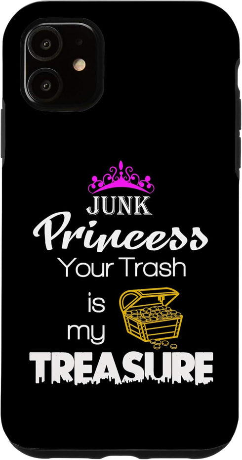 iPhone 11 Garbage Collector Junk Removal Women Waste Collecting Lady Case...
