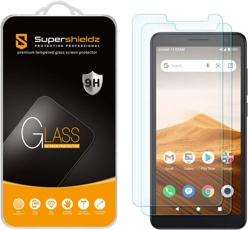 Supershieldz (2 Pack) Designed for Alcatel Apprise/Glimpse/Volta/Alcatel 1B (2020) Tempered Glass Screen Protector, Anti Scratch, Bubble Free...