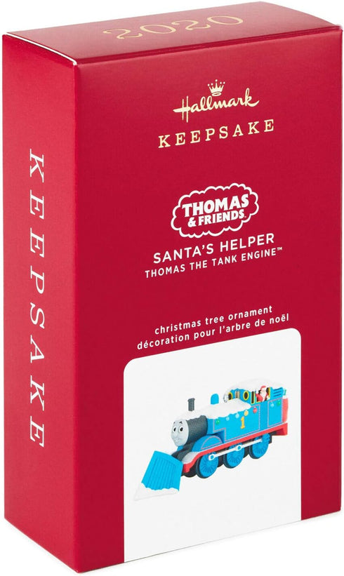 Hallmark Keepsake Christmas Ornament 2020, Thomas the Tank Engine Santa's Helper (1799QXI2634)...
