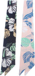 5pcs Creative Leaves Design Bag Handbag Handle Ribbon Scarf Hair Head Band Neck Scarf Neckerchief Scarf Fashion Gifts...