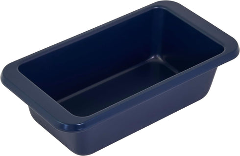 KitchenAid 9x5in Nonstick Aluminized Steel Loaf Pan, Ink Blue...