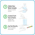 Safe Home® 12-in-1 Drinking Water Test Kit – DIY Testing for Hardness, Copper, Nitrate, Fluoride, Iron, and More – City Taps or Well Water – 10-St...