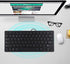 FOSA Spanish Keyboard USB Wired Keyboard Spanish 78 Keys Mini Portable Keyboard Ultra Thin Compact Keyboard for Desktop Computer PC...