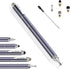 Universal Stylus Pens, Honiha High Precise Disc Stylus Pens for Touch Screens 4 in 1 Touch Screen Pen Capacitive Stylus Compatible with iPad, iPho...