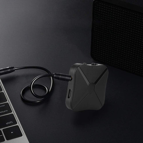Bluetooth Transmitter Receiver,ASHATA KN319 Wireless Bluetooth 4.2 Stereo Audio Receiver Adapter,Bluetooth Adapter for Car Home Speaker...
