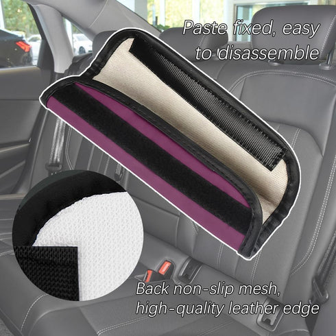 Car Seat Belt Cover, Soft Auto Seat Belt Cover, Diamond Crown Gear Shifter Cover, Car Seat Belt Strap Cushion, Carbon Fiber Leather Car Seat Belt ...