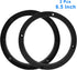 2 Pcs Universal Fit Car Speaker Spacer 6.5 Inch Adaptor Ring Mounting Bracket Plastic Car Stereo Speakers Spacer(Black)...