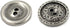 Bezelry 12 Pieces Flower Engraving Gray Silver Metal Hole Buttons 23mm (7/8 inch)...