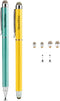 Precision Disc Stylus Pen for Drawing +Fiber Tip Stylus pens for iPad,iPhone and All Capacitive Touch Screens,Tablet Stylus with Replaceable Tip-2...
