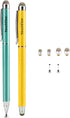 Precision Disc Stylus Pen for Drawing +Fiber Tip Stylus pens for iPad,iPhone and All Capacitive Touch Screens,Tablet Stylus with Replaceable Tip-2...