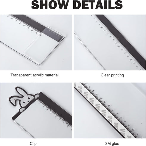 Monitor Memo Board - Multifunction Computer Monitor Memo Board Transparent Monitor Side Panel Creative Desktop Memo Board Easy to Use Suitable for...