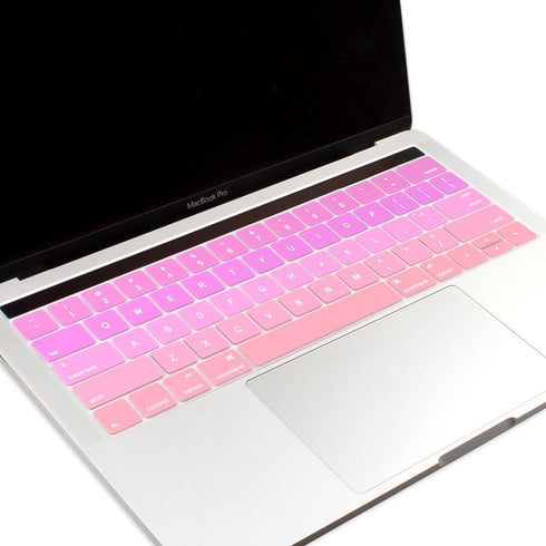 Batianda Ultra Thin Gradient Color Keyboard Cover Protector for 13 inch 15 inch MacBook Pro with Touch Bar Model:A1706/A1989/A2159 & A1707/A1990 R...