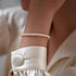 Pearl Bracelet-14K Gold Filled Pear Bracelets for women 6.5”+2”...