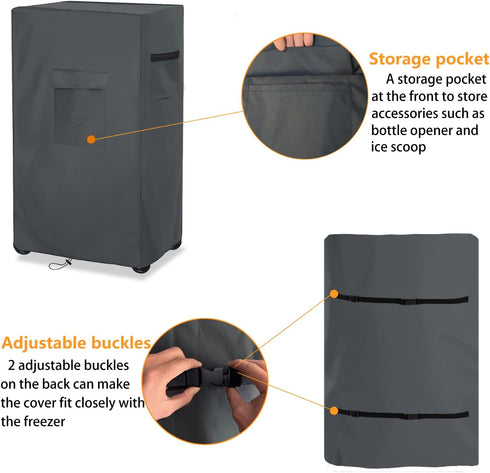 Evaporative Cooler Cover for MC26A Evaporative Cooler,Heavy Duty Waterproof Evaporative Air Cooler Cover,21"L x 15"W x 32"H Swamp Evaporative Cool...