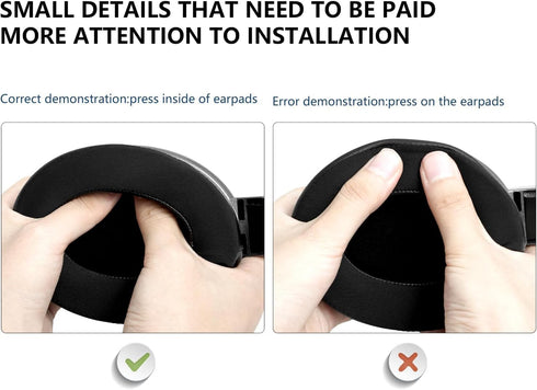 GVOEARS Cooling-Gel Earpads Cushions Replacement for Sennheiser HD650 / HD660 S / HD600 / HD6XX / HD58X / HD580 / HD565 / HD545 / HD535 Headphones...