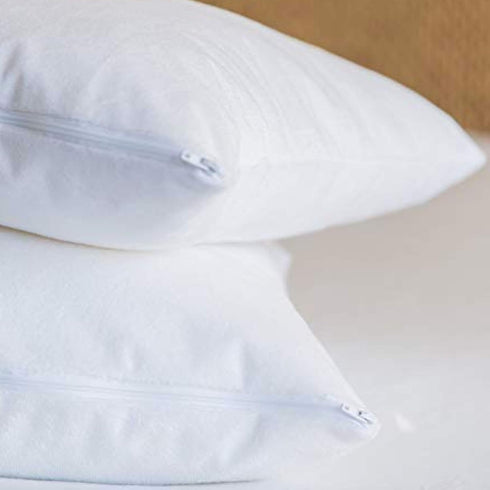Little Sleepy Head Toddler / Travel Pillow Protector for Pillows 13x18 and 14x19 (1-Pack)...