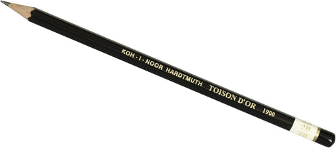 KOH-I-NOOR Toison d'Or Graphite Pencil, 2B Degree, Box of 12 (FA1900.2B)...