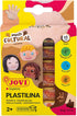 Jovi Plastilina Reusable and Non-Drying Modeling Clay; Multicultural Colors, 0.5 Oz. Bars, Set of 6, Perfect for Arts and Crafts Projects...