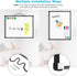 MaxGear Double-Sided Dry Erase Board for Wall, 16"x12" Hanging Whiteboard, Small White Board with 3 Markers&4 Magnets, Portable for Students - Pla...