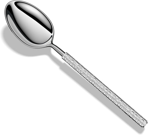 Demitasse Espresso Spoons,Manual Forged 18/10 Stainless Steel Small Dessert Spoon Coffee Spoon Ice Cream Spoons,Hexagonal Handle Mini Tea Spoon,5....