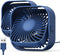 TOPK USB Desk Fan 2Pack Mini Personal Fan Portable, Strong Airflow & Quiet Operation, USB Powered, Three-Speed Wind Small USB Fan for Desk, 360° R...