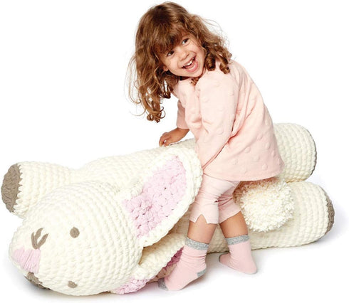 Bernat Baby Blanket Yarn, 3.5 oz, Gauge 6 Super Bulky, Vanilla...