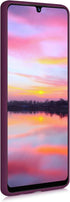 kwmobile Case Compatible with Samsung Galaxy A42 5G Case - Soft Slim Protective TPU Silicone Cover - Bordeaux Violet...