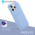 MZELQ Silicone Compatible with iPhone 15 Pro Case, Card Holder Camera Protection Cover + Screen Protector, Card Slot Case Designed for Phone 15 Pr...