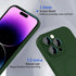 Magnetic case for iPhone 14 Pro Max Phone Case for Women, Matte Luxury Soft Metallic Luster Design with Camera Lens Protector, Compatible with Mag...