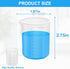 4pcs Laundry Detergent Cup,Laundry Detergent Measuring Cup,Laundry Measuring Cup,Washable Detergent Cup for Liquid Detergent,Silicone Laundry Meas...