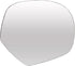 Fit System - 90204 Passenger Side Mirror Glass, Chevrolet Avalanche, Silverado, GMC Sierra 1500, Silverado/Sierra 2500, 3500, Suburban, Tahoe, Yuk...