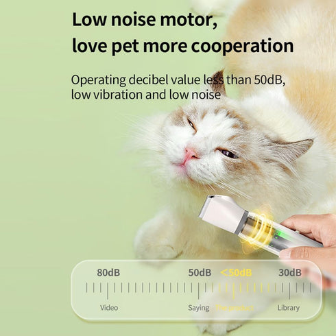 Dog Nail Grinder Rechargeable Dog Nail Trimmers, Professional Nail Grinder for Small Medium Large Dogs, Multifunctional Pet Grooming Tool with Eff...