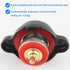 High Pressure Radiator Cap with Temperature Gauge, 1.8 Bar Radiator Cap 25.6psi Compatible with Honda, Kawasaki, Suzuki, Yamaha, Polaris Ranger, H...