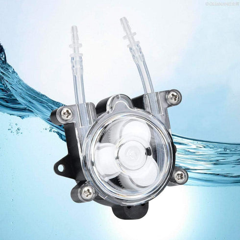 Peristaltic Pump,DC12V Mini Peristaltic Pump for Laboratory Bioengineering G528 32x23mm(24)...