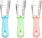 3 PACK Refrigerator Ice Shovel Freezer Kitchen Cleaning Spatula Stainless Steel ice Shovel Ice Remover Scoop Freezer Cleaning Shovel Ice Removal A...