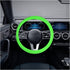 Car Silicone Steering Wheel Cover, Soft Anti-Slip Auto Steering Wheel Protector Fit 14 Inch, Universal Vehicle Interior Accessories for Cars, SUVs...